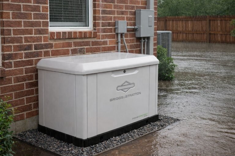 a backup generator in Houston