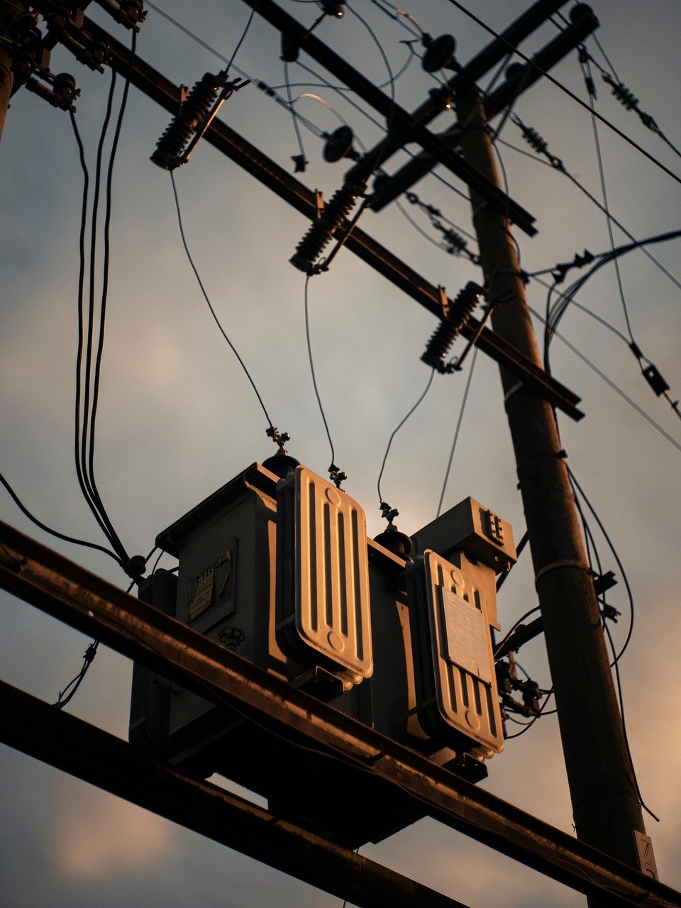 transformer-wires Shot of a transformer